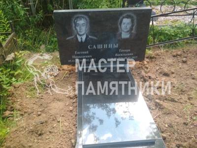 Гранит прямой горизонт с портретами